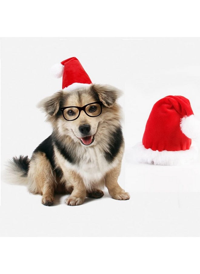 Wiz BBQT - Adjustable 3D Christmas Santa Hat for Dogs Cats (Small) - Image 1