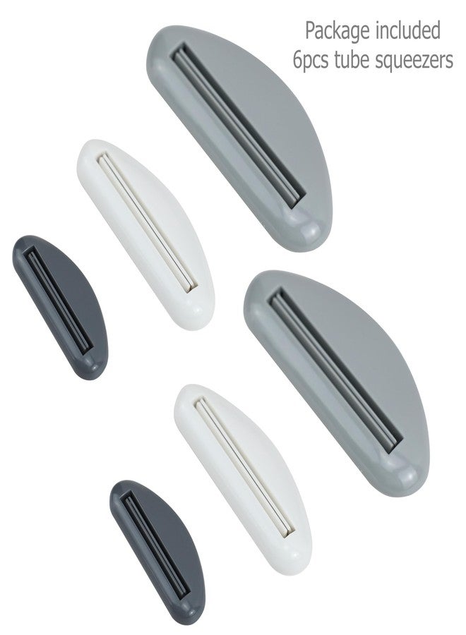 EIKS 6 Sets Tube Squeezer Clip for Toothpaste, Hand Cream, Paint Tube, Cosmetics, Easy Press & Reduces Waste - Image 2