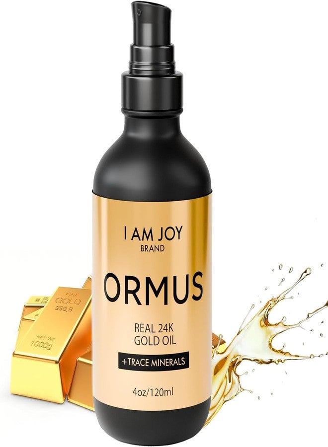 I Am Joy Co. Ormus Gold Oil Monoatomic | Supports Deeper Thought, Intuitive Awareness & Dream Clarity | Rich with Minerals, Platinum, Iridium | Non-Chemical Extraction | 4oz - Image 1