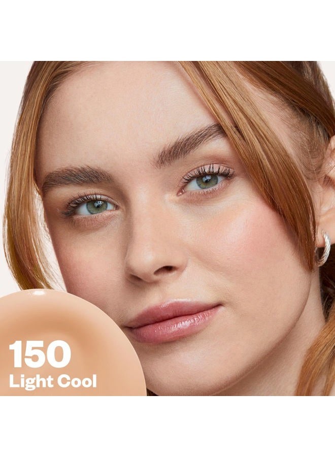 Kosas فونداسيون Revealer لتحسين البشرة مع حماية SPF 25 - ترطيب، تفتيح، تهدئة، امتلاء، حماية البشرة - قوام ناعم، لمسة طبيعية وصيغة نظيفة - لون فاتح بارد 150 - Image 2