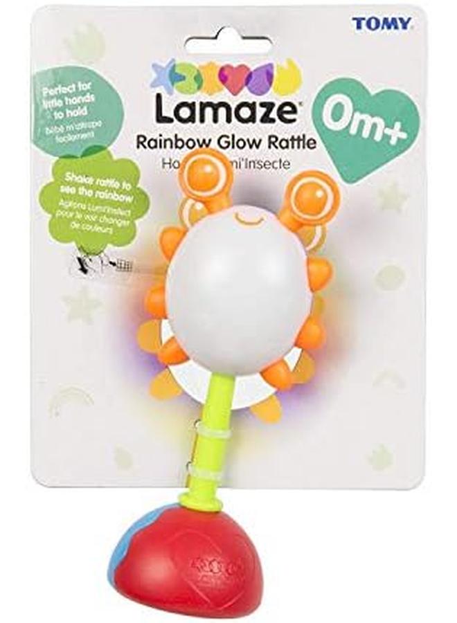 Lamaze Tomy Rainbow Glow Rattle Toy For Kids L27630 - Image 3