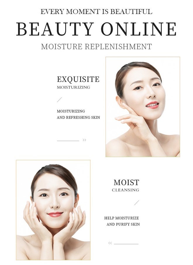 SEOMOU - Facial Mask Sakura Mask Hyaluronic acid Face Anti-aging Hydrating Face Mask Clarifying Nourishing Firming Beauty Facial whitening and moisturizing mask - Image 1