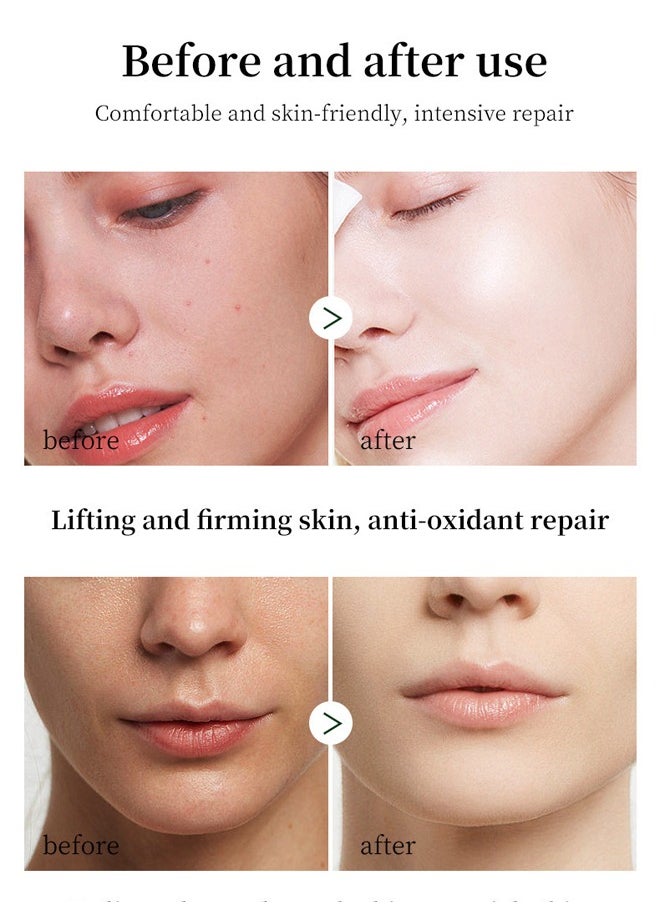 SEOMOU - Facial Mask Sakura Mask Hyaluronic acid Face Anti-aging Hydrating Face Mask Clarifying Nourishing Firming Beauty Facial whitening and moisturizing mask - Image 1