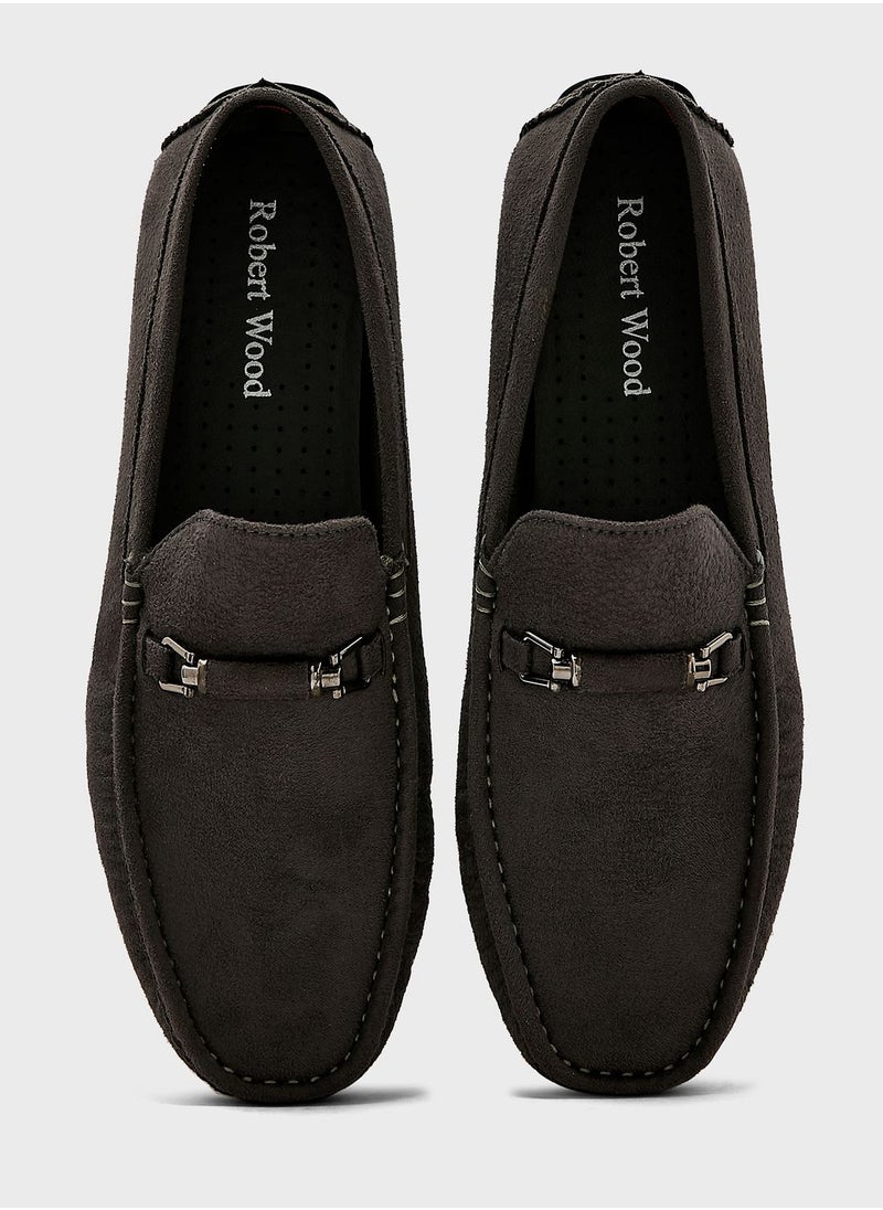 Robert Wood - Saddle Detail Loafers - Image 1