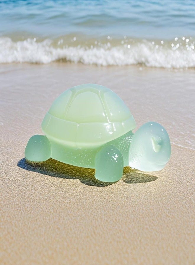 T-shin Turtle-Shaped Botanical Soaps,4 PCS Multicolour Adorable Handmade Aromatherapy Spa Soap Bar for Bath,Face & Hands,4 Cute Colors,Gentle Skin-Friendly Gift for Weddings & Baby Showers - Image 5