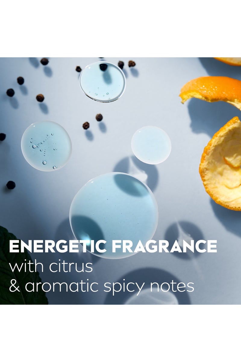 Nivea جل استحمام الطاقة مع مستخلصات النعناع ورائحة ذكورية - عبوة من 3 - Image 3