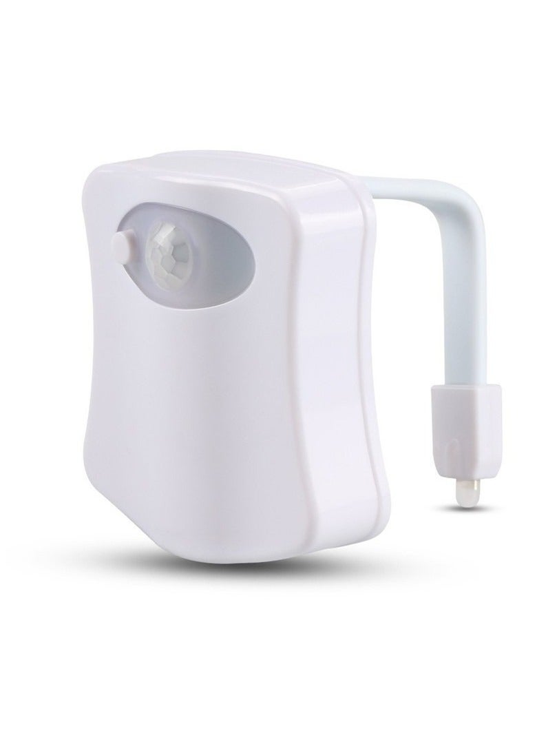 AROAQ Smart Toilet Night Light, Motion Sensor LED Washroom Night Light, Waterproof Glow In Dark Toilet Bowl Light, Easy To Clean Toilet Seat Light With Aromatherapy Fit Any Toilet Or Bathroom, (8 Colors) - Image 1