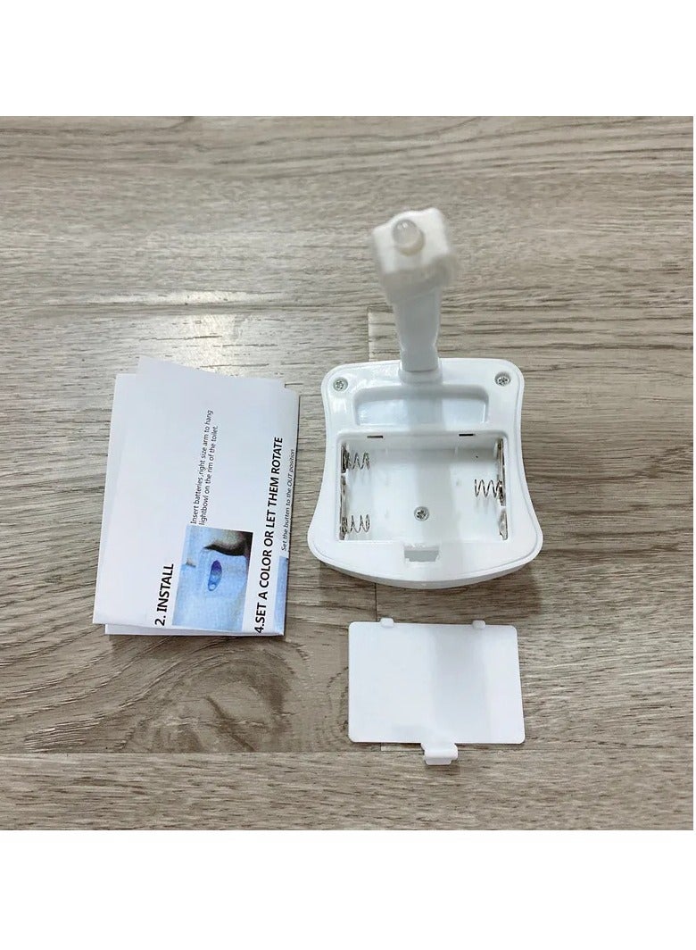 AROAQ Smart Toilet Night Light, Motion Sensor LED Washroom Night Light, Waterproof Glow In Dark Toilet Bowl Light, Easy To Clean Toilet Seat Light With Aromatherapy Fit Any Toilet Or Bathroom, (8 Colors) - Image 5