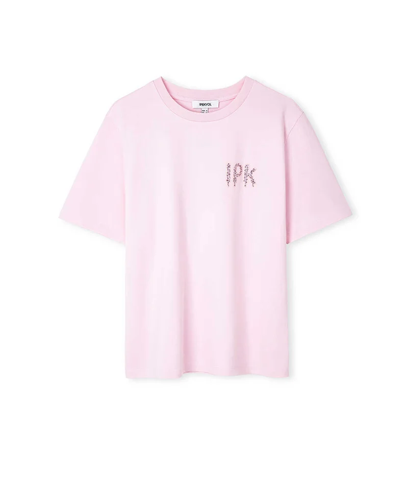 Ipekyol  Laser-Cut Rhinestone T-Shirt for Women | Best Price UAE