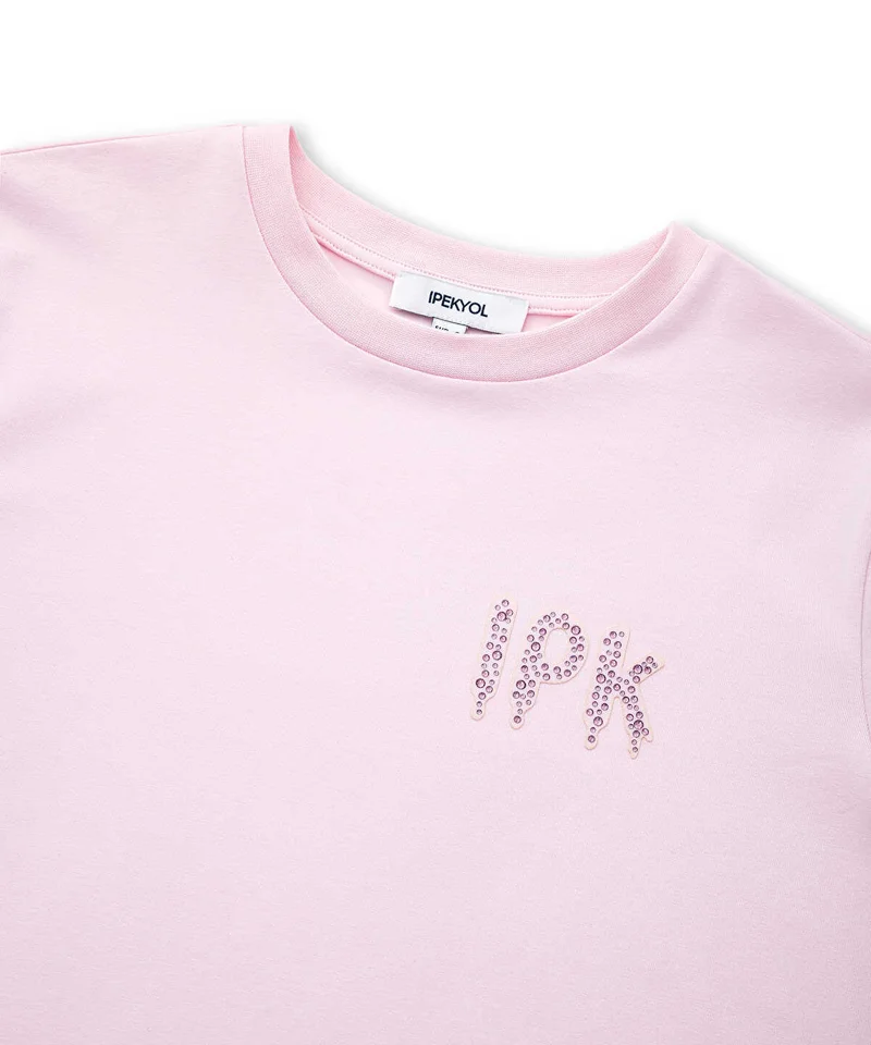 Ipekyol  Laser-Cut Rhinestone T-Shirt for Women | Best Price UAE