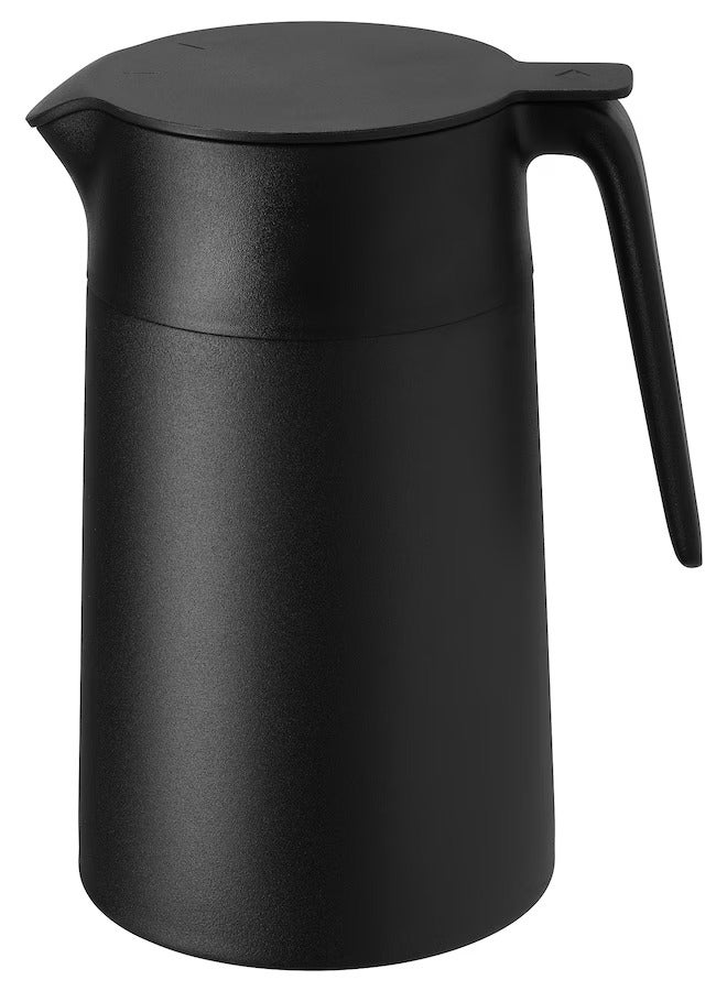 آيكيا فراكتا ترمس مقاومة للصدمات يحافظ على الماء الباردة/الساخنة أسود 1.2 لتر - Image 1