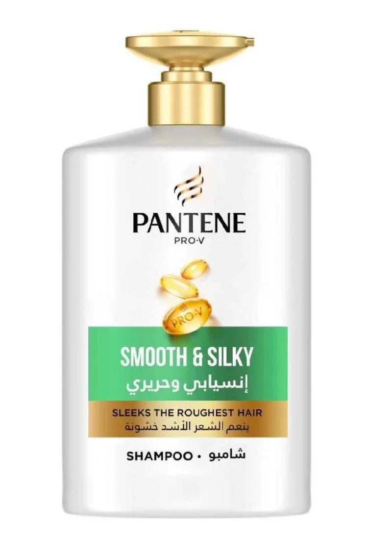 Pantene شامبو بانتين ناعم وحريري 1000 مل