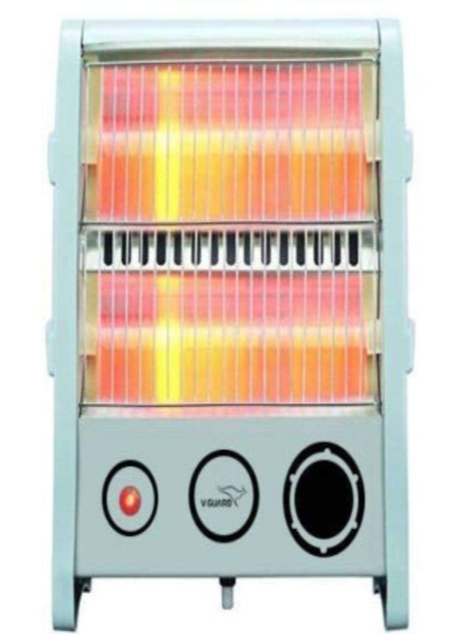 V-Guard Unique Home Heater RH2QT-1000, Grey, 800 Watts