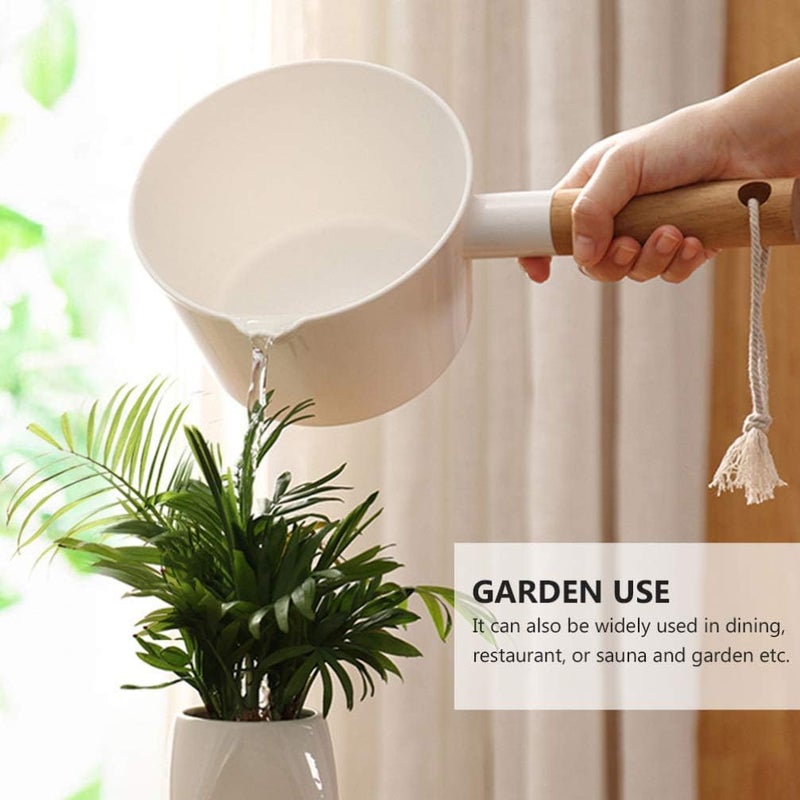 comfrt 2pcs Washing Spoons Water Ladle Bath Ladle Plastic Bathing Kitchen Ladles Bathroom Hair Washing Water Scoop Cup - Image 3