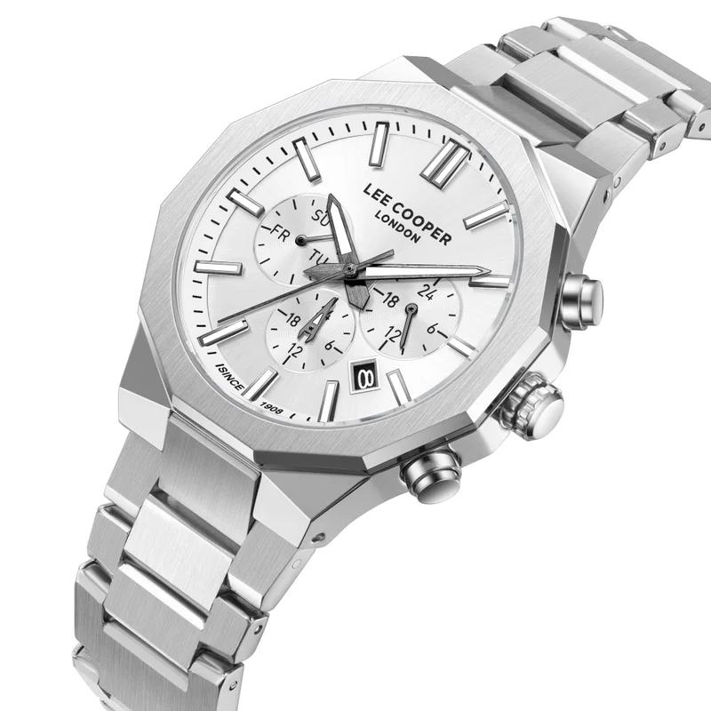 لي كوبر Men's Metal Multi Function Watch LC08218.330 - 43 mm
