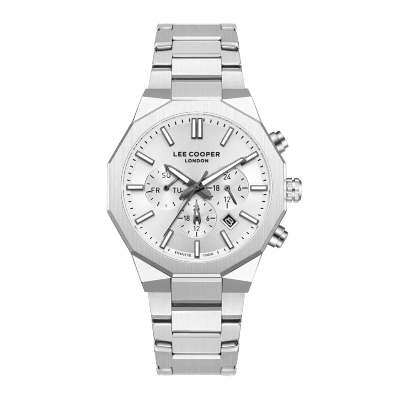 لي كوبر Men's Metal Multi Function Watch LC08218.330 - 43 mm