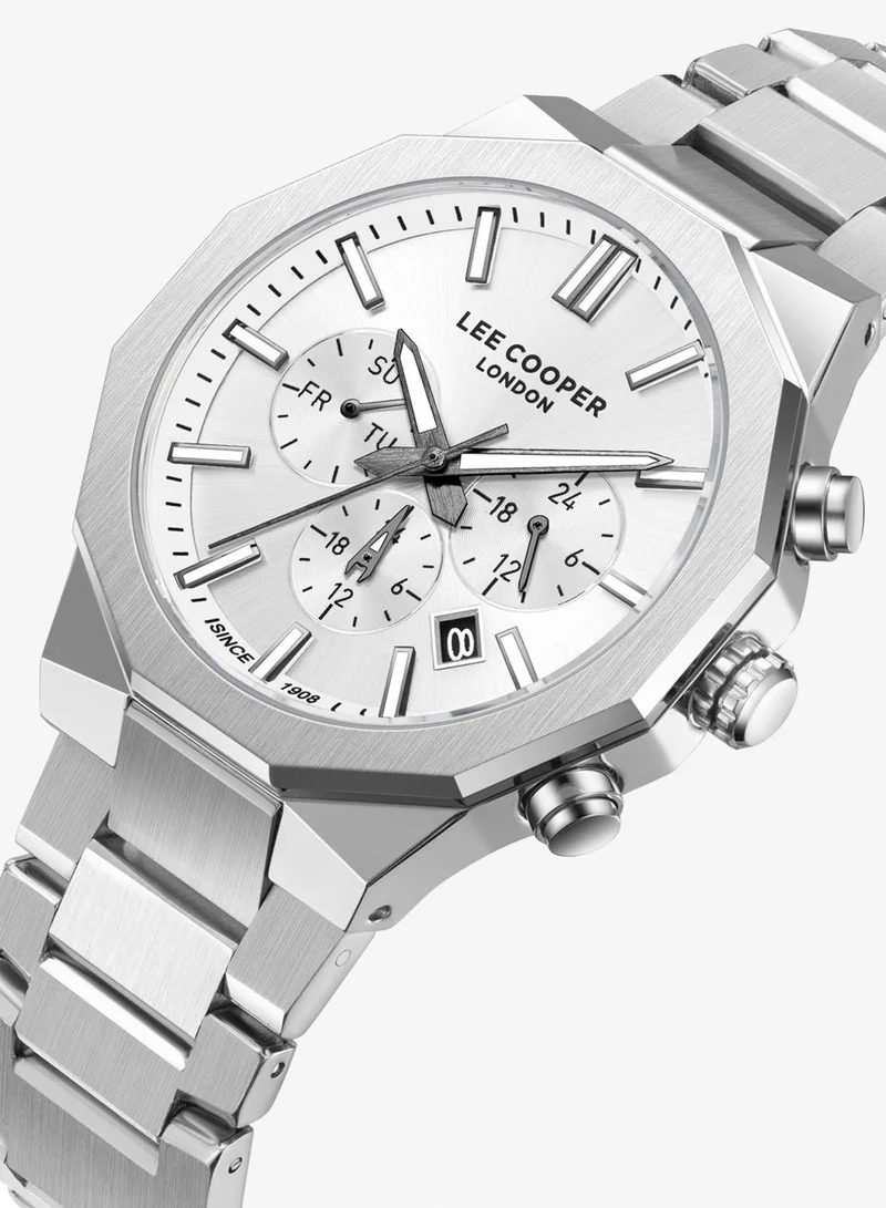 Lee Cooper Men's Metal Multi Function Watch LC08218.330 - 43 mm
