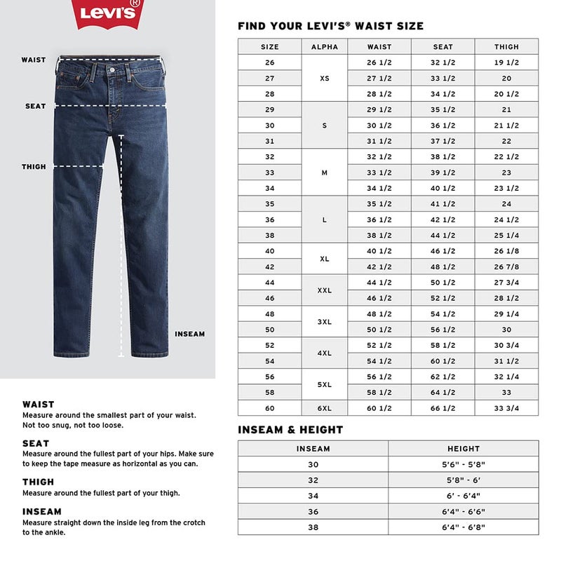 Levi's جينز ليفي للرجال 511 بتصميم نحيف (متوفر أيضًا في الأحجام الكبيرة والطويلة)، رمادي أسود 3D-سترتش، 34W x 32L - Image 4