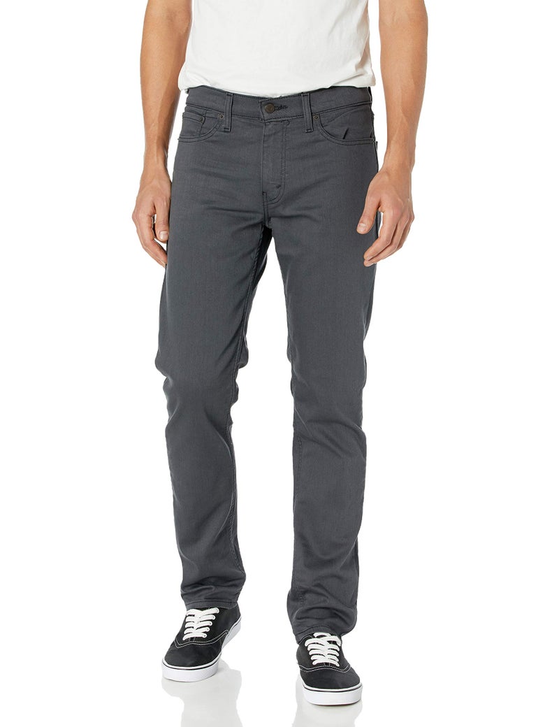 Levi's جينز ليفي للرجال 511 بتصميم نحيف (متوفر أيضًا في الأحجام الكبيرة والطويلة)، رمادي أسود 3D-سترتش، 34W x 32L - Image 1