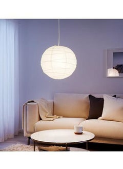 ماركة غير محددة مجموعة 4 اغطية مصبابيح متدلية  بتصميم ثريا أبيض  - Image 2