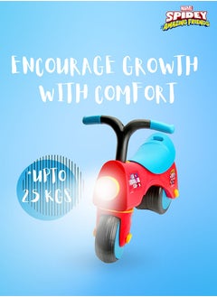 MARVEL Spiderman Ride On Toys for Kids, Baby Ride on Scooter, Gift for Girls & Boys, Balance Bike Anti Skid No Pedal, Toddler Bicycle , 3 years-5 years, Red  - Image 2