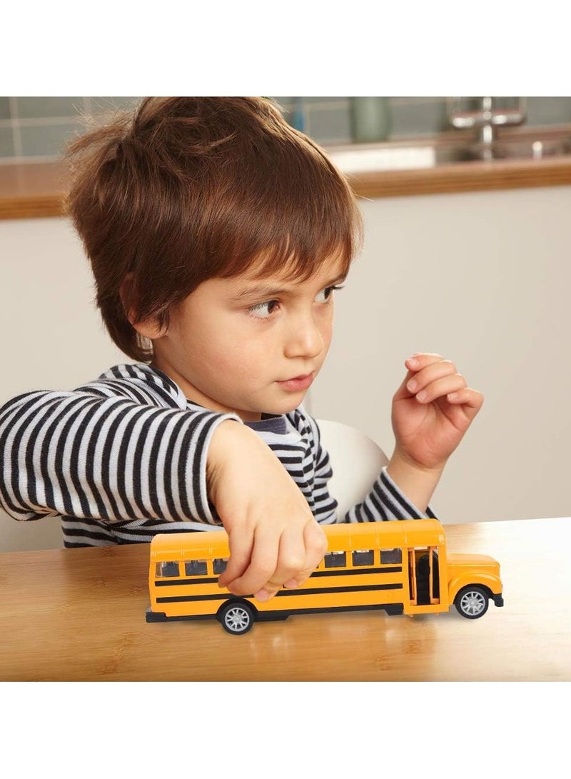REZZOSS حافلة المدرسة الجديدة ريزوس للأطفال (22 سم، أصفر) - Image 2