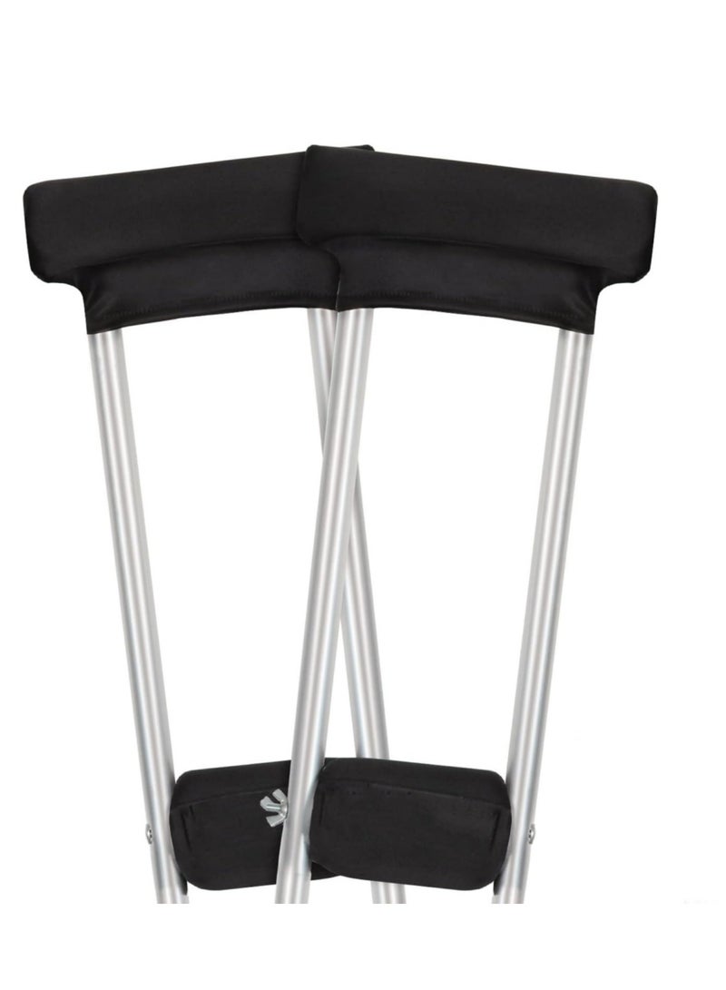 general Universal Cane and Walker Underarm Anti-Slip Four-Piece Set Walker Aid Single Cane Handle Cushion - Image 1