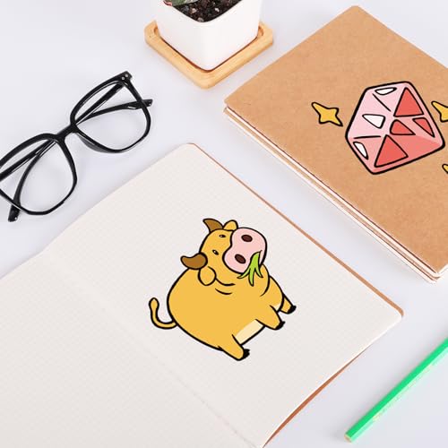 zmybcpack 12 Pack Graph Paper Notebook Journal Notebook Square Grid Paper Notebook for Travelers, Students, Office - Subject Notebooks - A5 Size, 8.26”x5.5”, 64 Square Grid Pages/32 Sheets - Image 4