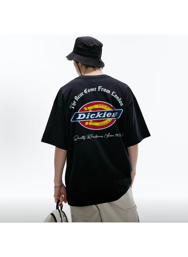 Dickies Classic Logo Loose Black Short-Sleeve T-Shirt Size 5XL - Image 2