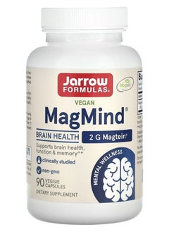 jarrow formulas Jarrow Formulas, MagMind, 90 Veggie Caps. 