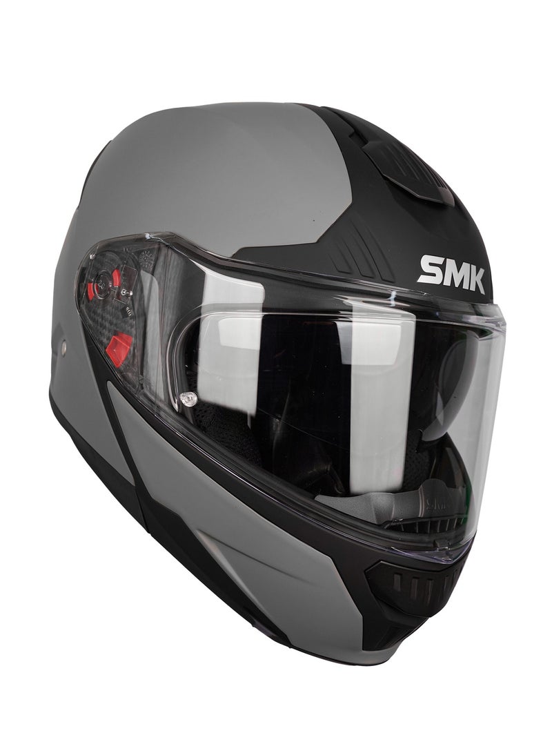 SMK Gullwing Solid MA 600 Flip Up Motorcycle Modular Helmet - 70006 - Image 1