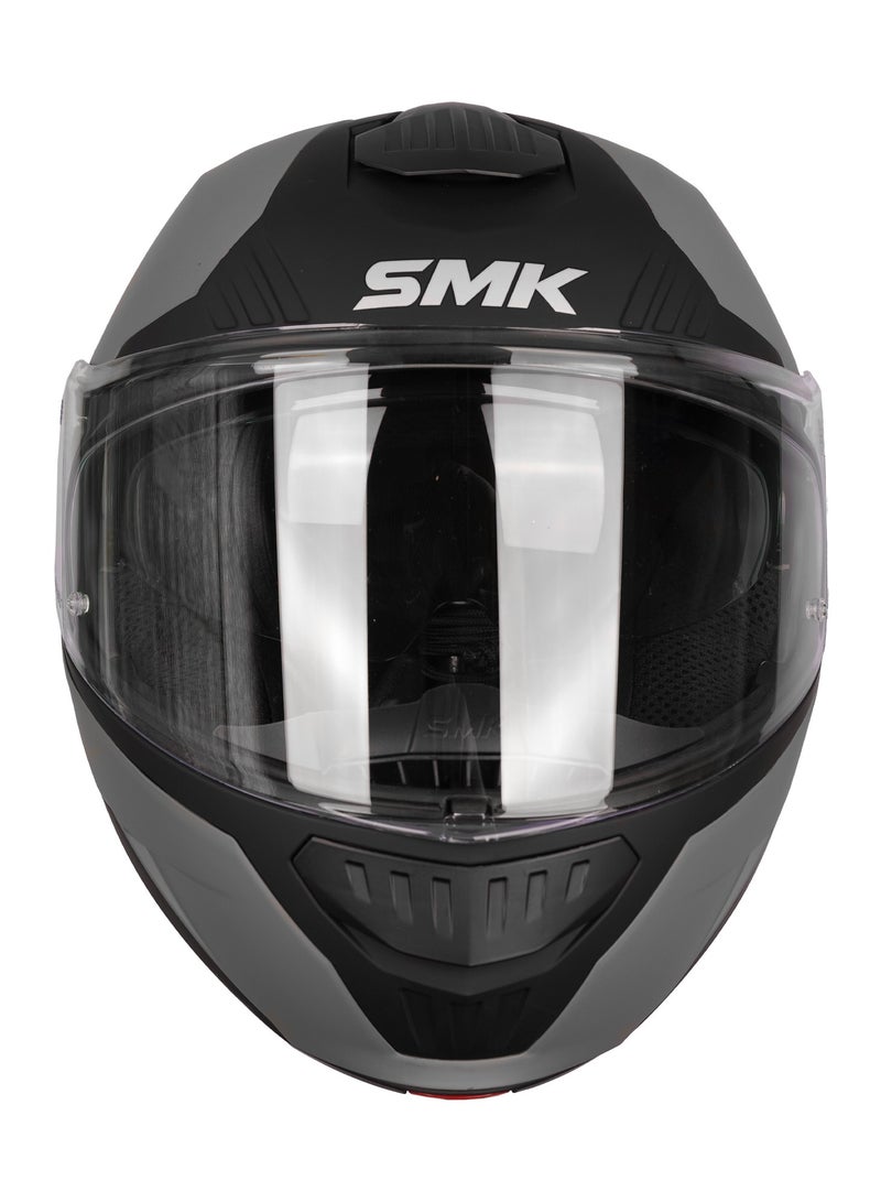 SMK Gullwing Solid MA 600 Flip Up Motorcycle Modular Helmet - 70006 - Image 2