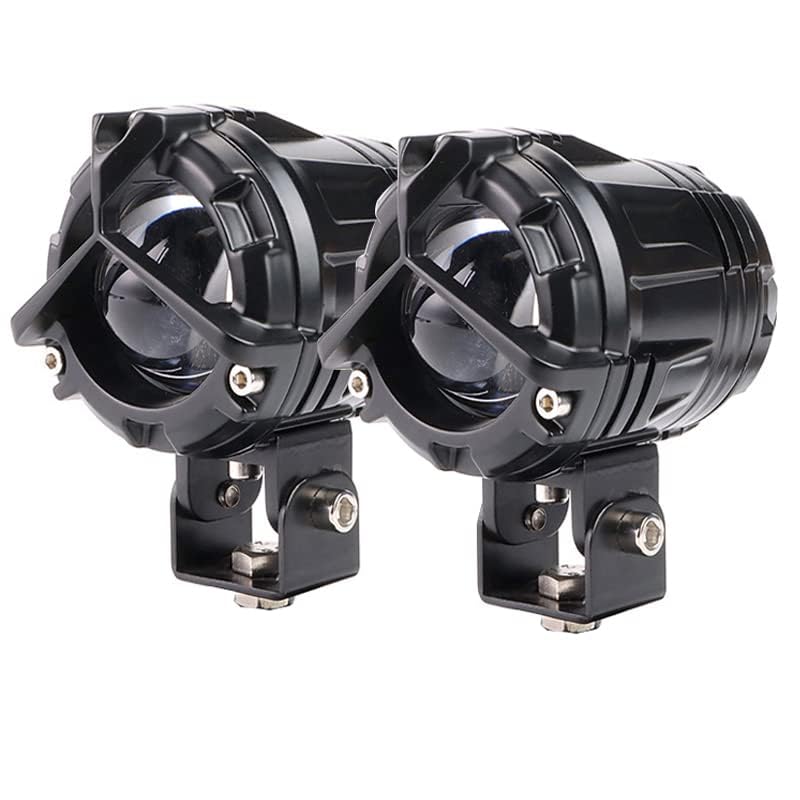 AUTOPOWERZ Waterproof Motorcycle Headlight Spotlight Auxiliary Led Light Motorcycle(90W)(12-80V DC) - Image 2