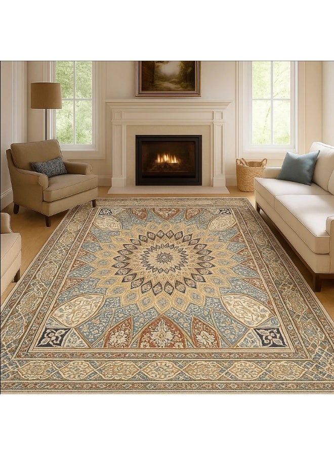 LINGWEI Area Rug 200x300cm Large Carpet with Anti-Slip Backing - Image 2