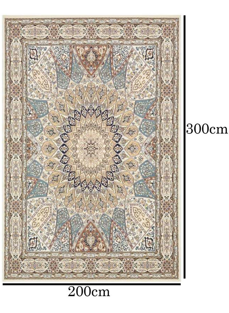 LINGWEI Area Rug 200x300cm Large Carpet with Anti-Slip Backing - Image 4