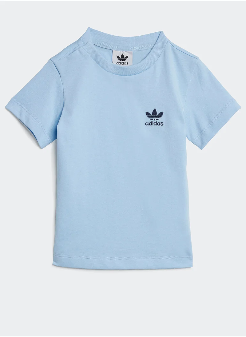 اديداس اوريجينالز Infant Shorts And T-Shirt Set