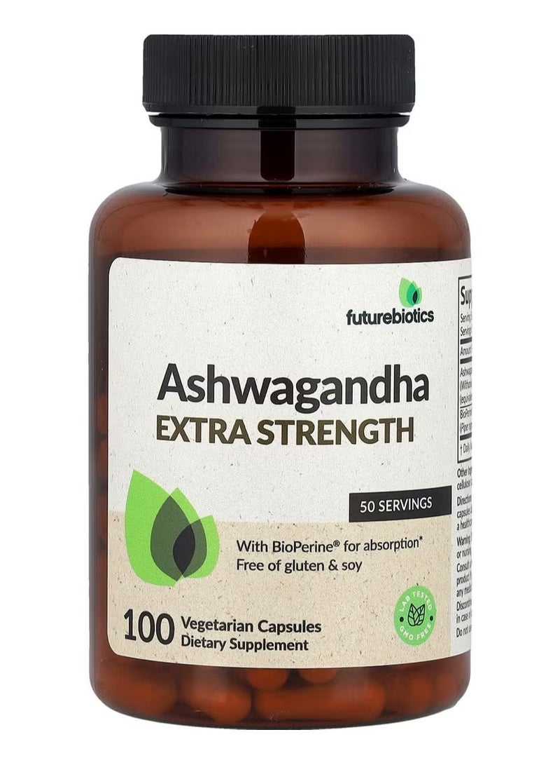 فيوتشر بايوتكس فيوتشربيوتكس، أشواغاندا، 100 كبسولة نباتية
