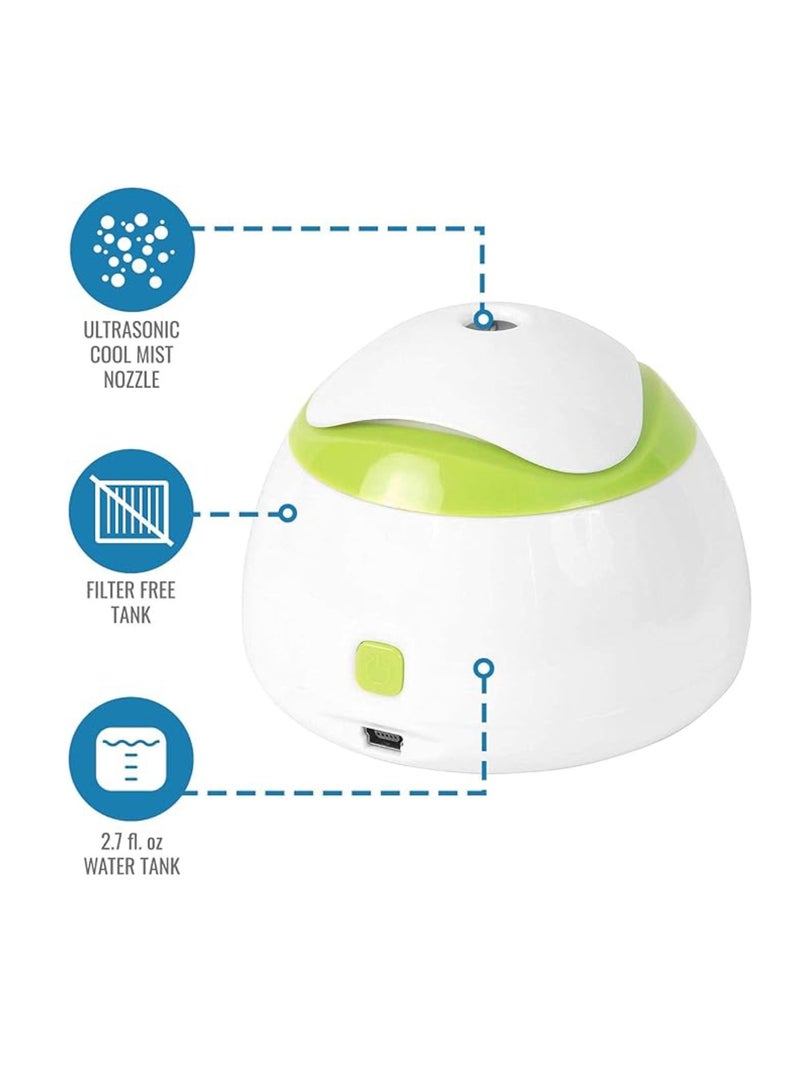 فيتاشيلي جهاز ترطيب الهواء المرطب الصغير المحمول USB، موزع معطر الهواء، مرطب ذكي للزيوت العطرية، متعدد الأغراض - Image 2