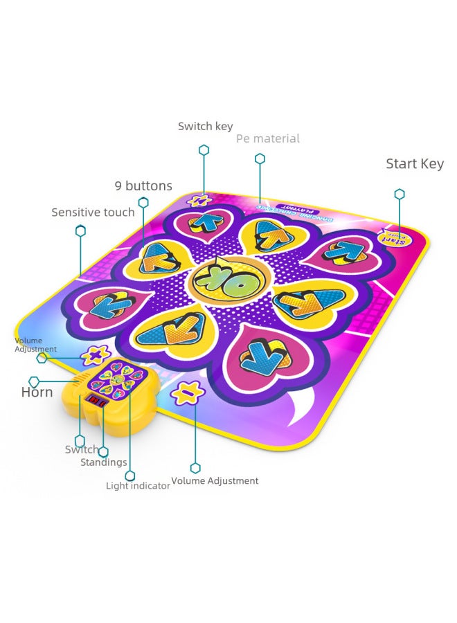 New Products Children's Music Dance Blanket Early Education Children's Crawling Dance Pedal Music Game Blanket Educational Toys - Image 3