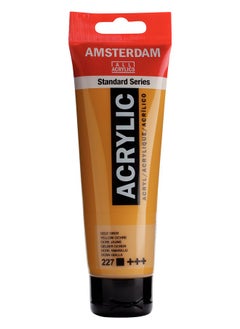 AMSTERDAM Standard Series Acrylic Tube 120Ml Yellow Ochre 227 (17092272)  - Image 2