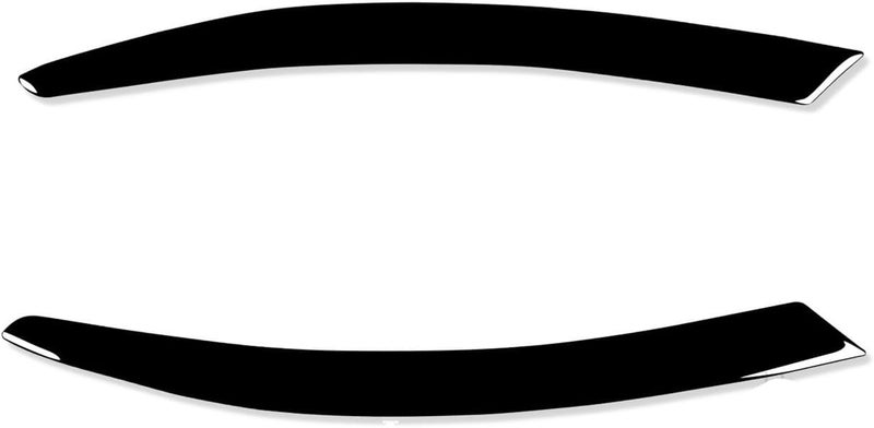 Vuzmode Gloss Black Headlight Eyebrows for Audi A6 C6 - Image 1