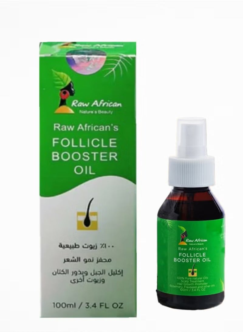 رو أفريكان زيت معزز لنمو الشعر ١٠٠ مل