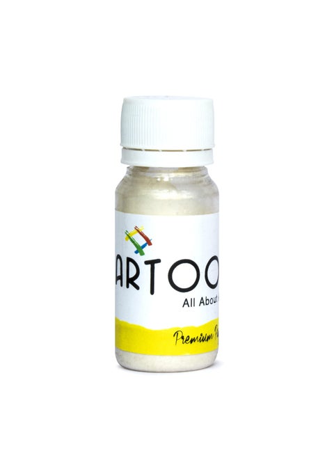 ARTOOL Mica Powder for Epoxy Resin Pigment Art Sila moonstone Gold Non Toxic Multipurpose Use In Making Candles, Painting, Art and Craft Projects 9 gm (PP31)