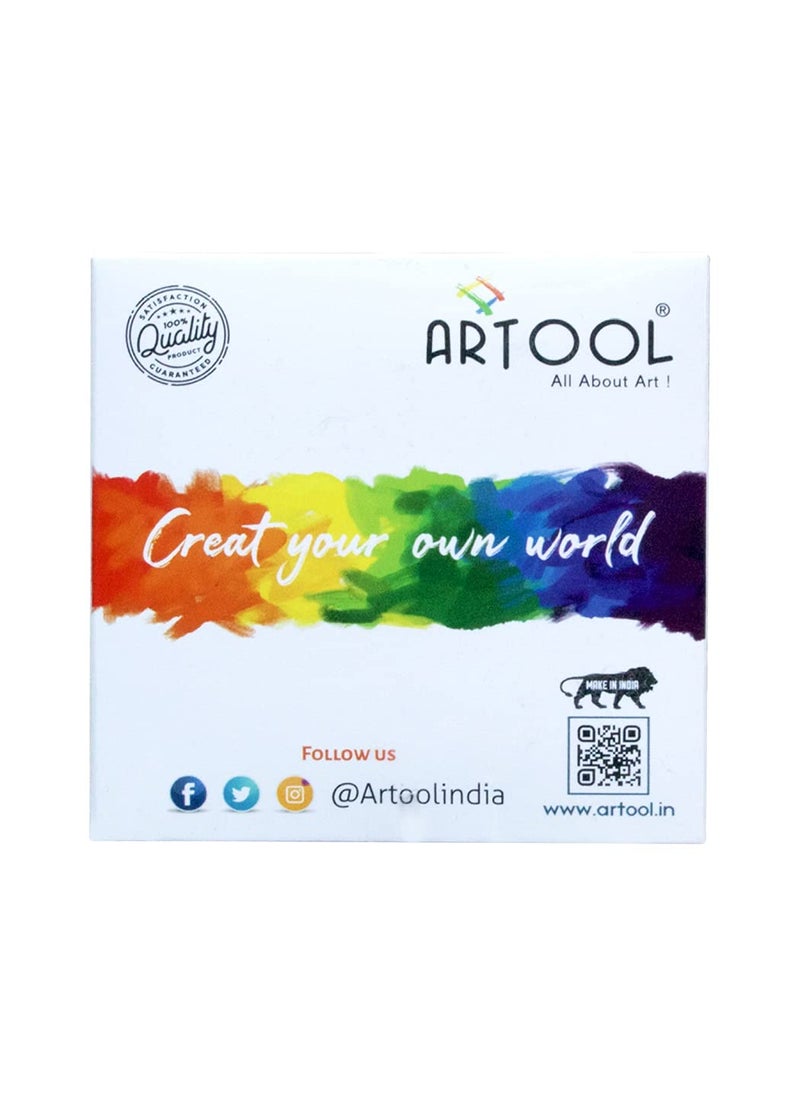 ARTOOL Mica Powder for Epoxy Resin Pigment Art Sila moonstone Gold Non Toxic Multipurpose Use In Making Candles, Painting, Art and Craft Projects 9 gm (PP31)