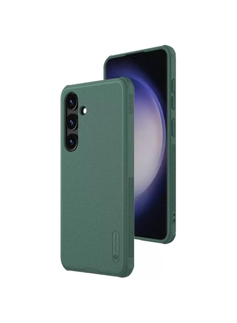 Nillkin Samsung Galaxy S24 Plus Case Cover,Super Frosted Shield Pro Matte All-Round Protection Anti-scratch Slim Luxury PC Hard Protection Back Cover for Samsung Galaxy S24 Plus Green