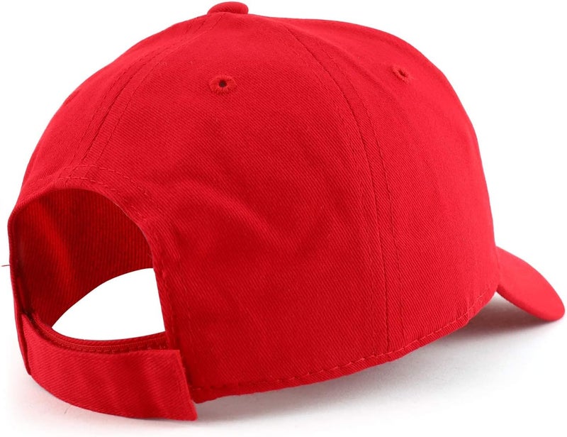 Armycrew Small Insignia NASA Patch Youth Size Cotton Structured Baseball Cap - Image 3