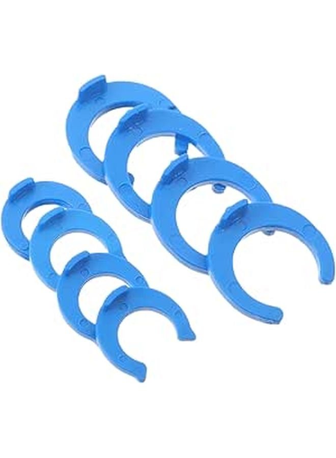 200 Pcs Blue Locking Clips for Water Filter Fittings Quick Connector Purifier - Image 1