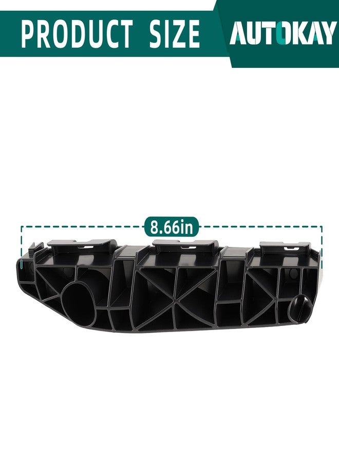 AUTOKAY 5253553011 5253653011 دعامات المصد الأمامي الأيسر والأيمن مناسبة لسيارات لكزس IS250 و IS350 موديلات 2006-2015، سيدان أساسية بأربعة أبواب، مكشوفة ببابين، رياضية، رقم القطعة: LX1067102 LX1066102 - Image 2