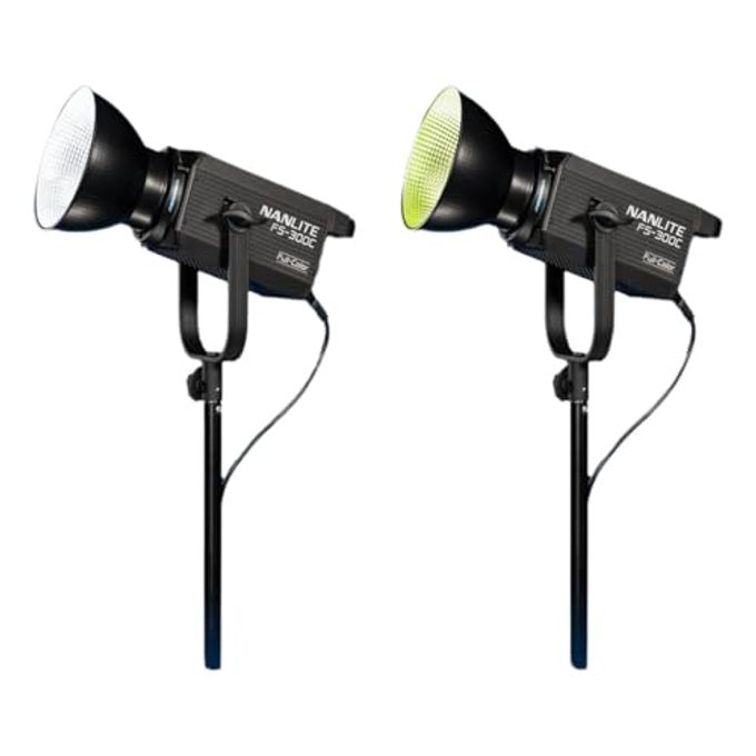 NANLITE Fs-300C 300W Rgb Studio Spotlight, 2700K-7500K, App Control,Led Video Light Bowens Mount For Photography, Videography,Live Streamer,Content Creation - Image 3