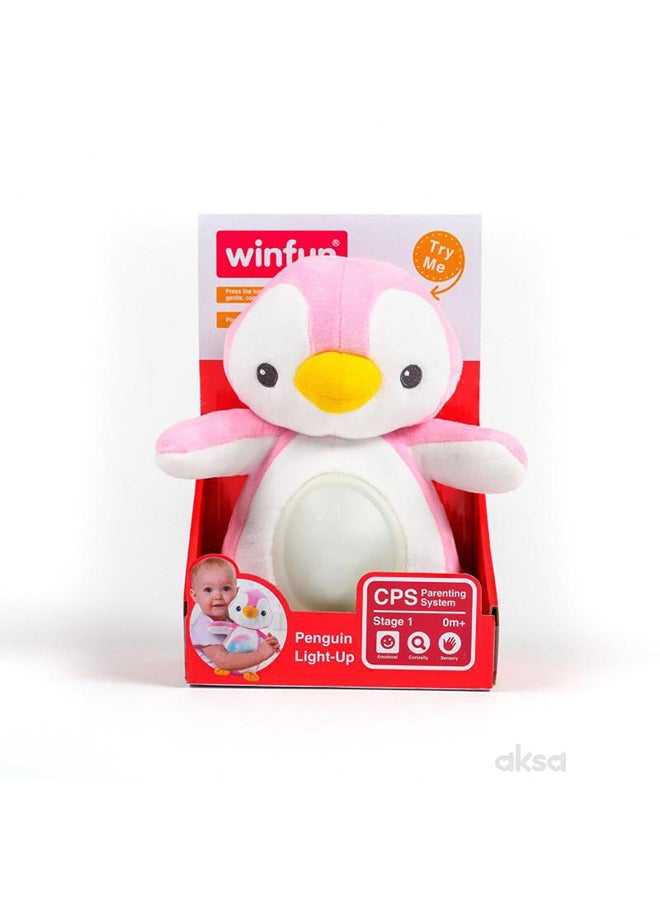CubicFun WinFun - Penguin Light Up Pink - 00160G  - Image 2